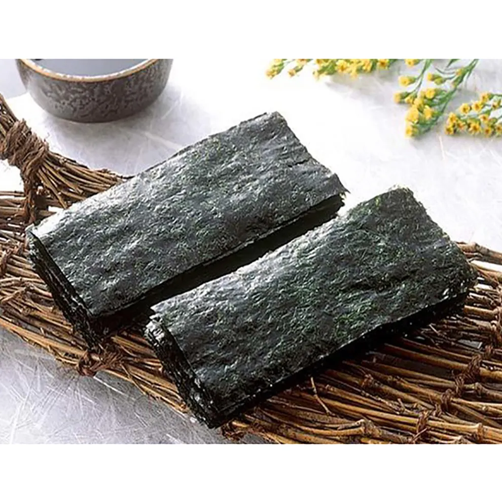 Jumlah lembar disesuaikan Beli secara individu-wrapped nori rumput laut kering untuk sarapan