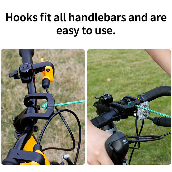 2.5 M Retractable Bicycle Traction Rope for Outdoor Sports