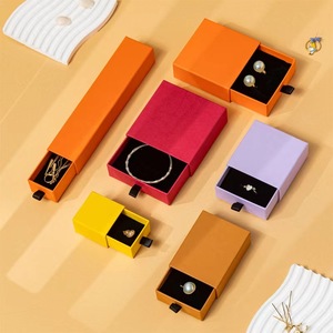 Custom Logo Lade Glijdende Kartonnen Papier Luxe Cadeau Sieraden Doos Verpakking - Product Image 6