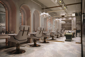 Bespoke Tempered Glass Hair Salon Interior Fitting Service and Full Store Furniture Supply - Product Image 4