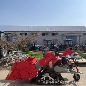 Mini Cosechadora Combinada de 15 HP con Transmisión por Engranajes, Cosechadora de Trigo Rojo de Alta Productividad - Product Image 3