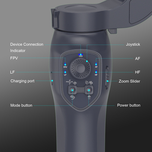 โรงงานผลิต Gimbal Stabilizer แบบพับได้ 3 แกน รุ่น L7Cpro สำหรับสมาร์ทโฟน พร้อมระบบติดตามใบหน้าอัตโนมัติ AI 360 องศา ป้องกันการสั่นไหว สำหรับ Vlog และเซลฟี่ - Product Image 5