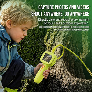 Portable Handheld Endoscope For Kids <b>Nature</b> Exploration <b>Camera</b> With 2M Pixels Outdoor Use Green Plastic Body - Product Image 2