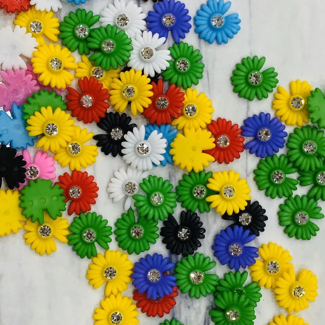 Manufacturers Directly Supply Daisy Rhinestone Diy Shoes Clothing Hair Accessories Accessory Wholesale