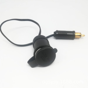 Prise ue 12V 24V DC, <span class=keywords><strong>adaptateur</strong></span> de prise de chargeur, convertisseur vers femelle, allume-cigare de voiture, câble d'alimentation, pour <span class=keywords><strong>BMW</strong></span> DIN <span class=keywords><strong>moto</strong></span> - Product Image 3