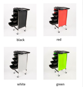 Chariot de rangement mobile multi-niveaux pour salon de coiffure, pour permanente et coloration, modèle transfrontalier - Product Image 2