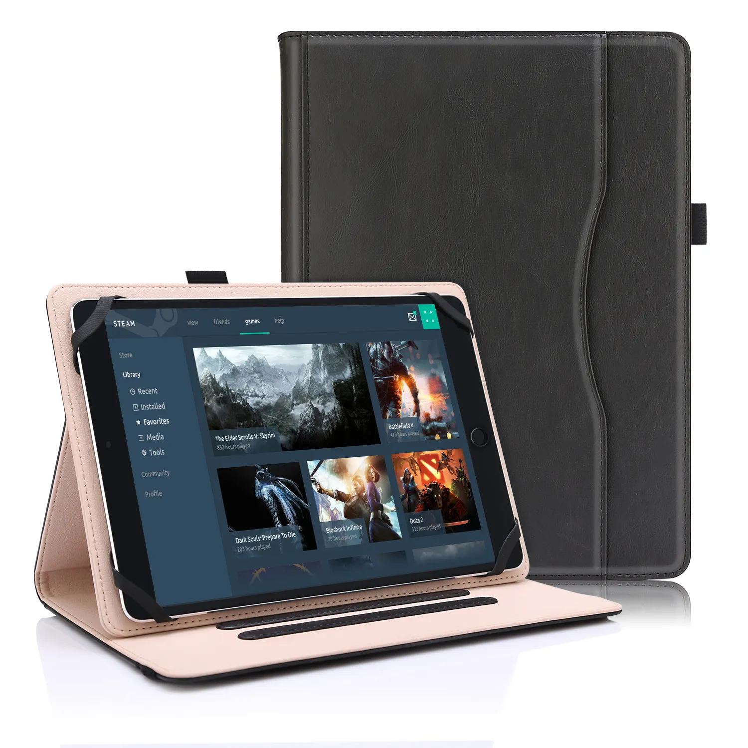 Custom Stand Folio Universal Tablet Case Protective Cover For 9.7 10 10.1 10.2 10.5 11 Inch Tablets