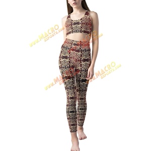 Wholesale Sublimation Yoga <b>Leggings</b> High Waisted <b>for</b> Gym Ladies Fitness <b>Women</b> Running and Yoga Pants - Product Image 1