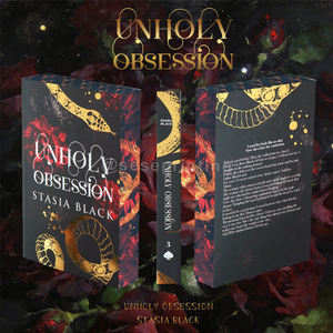 Novel Story <b>Book</b> Custom Hardcover Self-Publishing Offset Paper with Sprayed Edge Printing Personal Gold Foil Stamping - Product Image 3