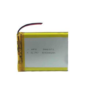 Shenzhen เซลล์พอลิเมอร์แบบชาร์จไฟได้94637 <span class=keywords><strong>3</strong></span>.7V 5400mAh สำหรับของเล่น GPS - Product Image 1