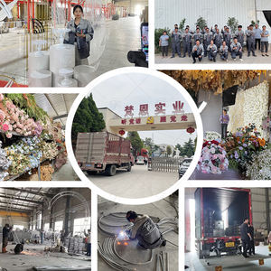 Fournitures de décoration de mariage Plante Fleur Décoration <span class=keywords><strong>Rose</strong></span> Panneau mural Fleur Mur Faux - Product Image 6