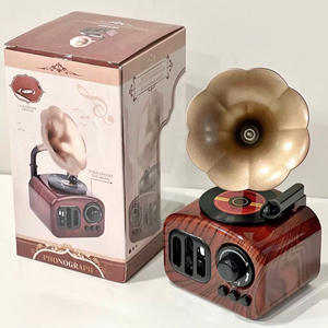 Bonita caja de música de fonógrafo Retro, decoración de ocho tonos, regalo de San Valentín o cumpleaños para hombres o mujeres - Product Image 3