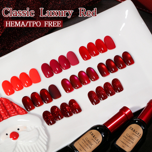 Nouvelle Arrivée ZRKGEL – Collection Automne-<span class=keywords><strong>Hiver</strong></span> 36 Couleurs 15ml TPO Sans HEMA – Vernis Gel Rouge Vin Hautement Pigmenté, Non Toxique et Inodore - Product Image 4