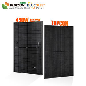 Panel Solar Bluesun Completamente Negro de 440w <span class=keywords><strong>450w</strong></span>, Placa Solar Topcon de 480 Vatios, <span class=keywords><strong>Precio</strong></span> de Venta para Sistemas <span class=keywords><strong>Solares</strong></span> - Product Image 3