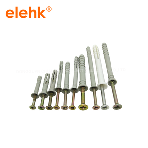 फ्रेम फिक्सिंग नायलॉन हथौड़ा एंकर प्लास्टिक दीवार प्लग के साथ - Product Image 4