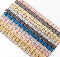 Bracelet à maillons classiques italiens en acier inoxydable poli miroir Gaovo 9 mm, chaîne de 18 cm pour hommes et femmes, usage quotidien