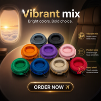 Étui de voyage rond personnalisé haut de gamme pour montre, boîte cadeau en EVA rigide pour montre-bracelet, sac à fermeture éclair en EVA de luxe pour smartwatch