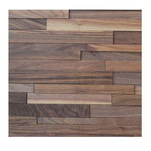 Trend In <span class=keywords><strong>Legno</strong></span> Massello Bordo 3D Effetto Muro Pannello - Product Image 1