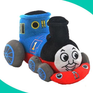 ขายส่งจากโรงงาน รถบัสตุ๊กตาผ้าเนื้อนุ่ม ราคาถูก ผลิตตามสั่ง รถตุ๊กตาผ้าสีแดง รถแทรกเตอร์ตุ๊กตาผ้า - Product Image 2