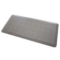 Tapis de sol anti-fatigue moderne et confortable en PU pour chaise de bureau et cuisine, personnalisé, antidérapant, rembourré et lavable pour animaux de compagnie