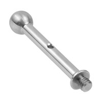 Servicio de Mecanizado CNC Personalizado de Precisión a Bajo Costo, Tornillo de Cabeza Esférica para Trípode de Cámara de Acero Inoxidable Liso