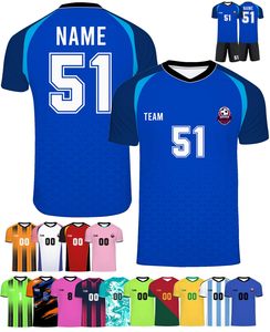 Kit de maillot de football personnalisé par sublimation, rayures orange et noires, 25 noms, logo d'équipe, unisexe, adulte, polyester à séchage rapide, vêtements de sport imprimés - Product Image 2