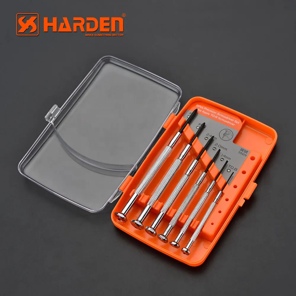 Professional Hand Tool 6PCS Chrome Vanadium Mini Screw Driver Screwdriver Bit Set