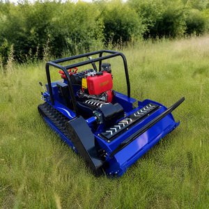 Cortadora de Césped a Control Remoto con Motor Diésel, Cortadora de Césped con Orugas, Equipo de Jardinería y Granja de Uso Pesado - Product Image 1
