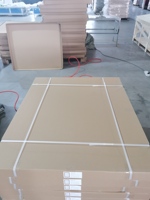 Fenêtre fixe en verre trempé transparent à 5 panneaux 110cm*150cm*4cm