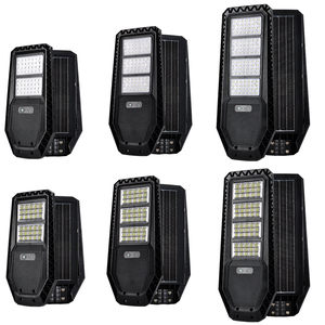Nouvelle conception IP65 100W/150W/200W Lampe solaire LED tout-en-un en plastique ABS étanche pour rue, route, 6500K, télécommande, CE - Product Image 6