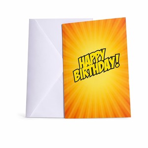 Carte d'anniversaire créative 3D pop-up, carte de vœux amusante découpée au laser, design personnalisé, cadeau pour les réunions de classe - Product Image 2
