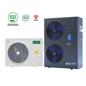 Pompe à chaleur air-eau à double ventilateur, à haute performance énergétique (COP), à prix compétitif, certifiée CE, équipement de chauffage intelligent avec application mobile - Product Image 3