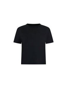 Camiseta de Mujer Personalizada OEKO-TEX RWS 100% <span class=keywords><strong>Lana</strong></span> <span class=keywords><strong>Merino</strong></span>, 150 GSM, Térmica, Transpirable, Fina, 17.5 Micras, Manga Corta, Corte Recortado, Capa Base - Product Image 2