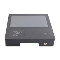 Lector RFID de 10 pulgadas y 13,56 Mhz, ordenador montado al ras, resistente NFC, Panel táctil, PC, Win10, escáner de código QR, tableta táctil