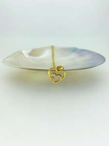 Best Quality Solid 925 Sterling Silver <b>Moissanite</b> Heart Shape Gold Plated Gemstone Necklace Chain Women <b>Jewelry</b> for Women - Product Image 3