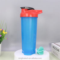 Bouteille d'eau multifonctionnelle écologique en PP, réutilisable, durable, 100% de qualité alimentaire, revêtement anti-corrosion pour la salle de sport, le camping