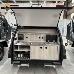 Remolque <span class=keywords><strong>Camper</strong></span> Teardrop de Aluminio <span class=keywords><strong>4x4</strong></span> de Alta Calidad para Autocaravana OTR, Estilo Americano, <span class=keywords><strong>en</strong></span> <span class=keywords><strong>Venta</strong></span> para Australia - Product Image 3