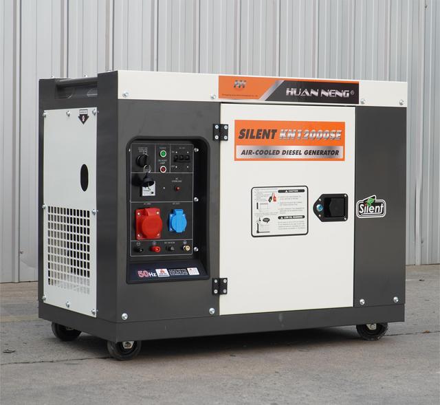 Silent 10kva Diesel Electrical Generator  3 Phase 230V/380v  50/60hz Industrial Alternator 220V Power Plant