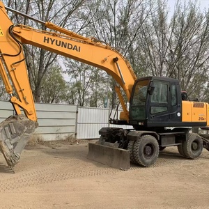Excavadora de Ruedas Hyundai 210W-7 Usada, Original de Corea del Sur, a Bajo Precio, Máquina de Movimiento de Tierras de Segunda Mano en Venta - Product Image 6
