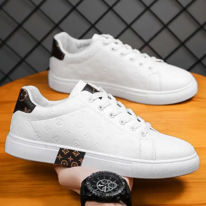 Louis Vuitton White Casual Shoes for Men for sale