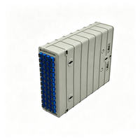 Boîtier de terminaison FTTH mural ou de bureau en plastique ABS pour 48 fibres optiques SC