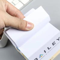 Blocs de notes autocollants en papier en gros, personnalisables avec logo, taille sur mesure, service OEM pour bureau/école/maison