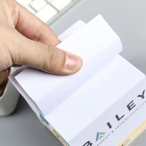 Wholesale Self-Adhesive Paper Bricks Sticky Notes with Customized Logo & Design for Office/School/Home Use-Message Paper Ads - Product Image 3