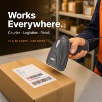 UIMG HS20 OEM Vente en gros Scanner de codes-barres 2D CMOS USB QR PDF417 EAN-13 pour supermarchés et chaînes de magasins