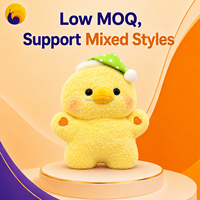 Peluche personnalisée en forme de poussin, jouet en peluche doux, fabrication OEM ODM, vente en gros, mascotte, cadeau, fabricant de peluches avec logo personnalisé