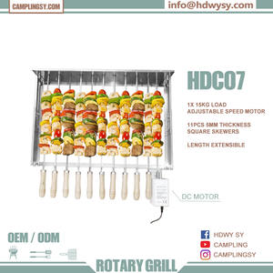 Spiedini Estensibili per <span class=keywords><strong>Girarrosto</strong></span> Cipriota BBQ con Motore Elettrico, Vendita all'Ingrosso Personalizzata - Product Image 4