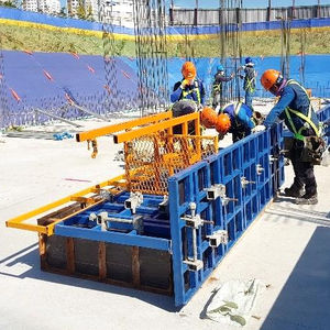 高層ビル建設用Q235鋼製フレームモジュール式コンクリート柱支保工システム - Product Image 3