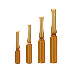 Frascos Cosméticos Médicos para Glucosa, Botella con Jeringa sin Aire de 1.5ml 2ml 3ml 5ml, Botella de Plástico Transparente Ámbar para Aceite Esencial, Suero y Ampollas - Product Image 2