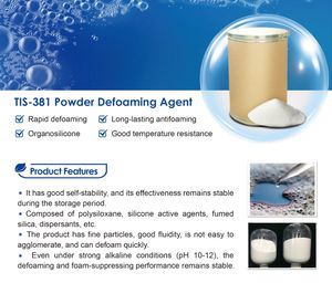TIS-381long Time, Polvo de Silicona Inhibidor de Espuma, Reductor de Espuma para Aplicaciones Agrícolas - Product Image 3