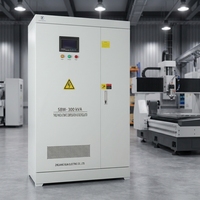 Stabilisateur de tension triphasé haute précision SBW 500KVA 380V, régulateur de tension automatique AVR pour machine CNC, équipement de découpe laser